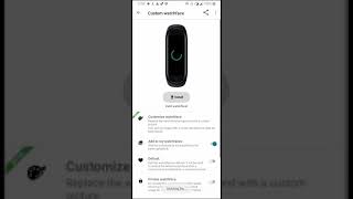 Install Mi band 6 watchface on Android 11 | App link in Description screenshot 5