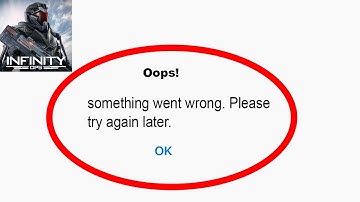 Fix Infinity Ops App Oops Something Went Wrong Error | Fix Infinity Ops went wrong error | PSA 24