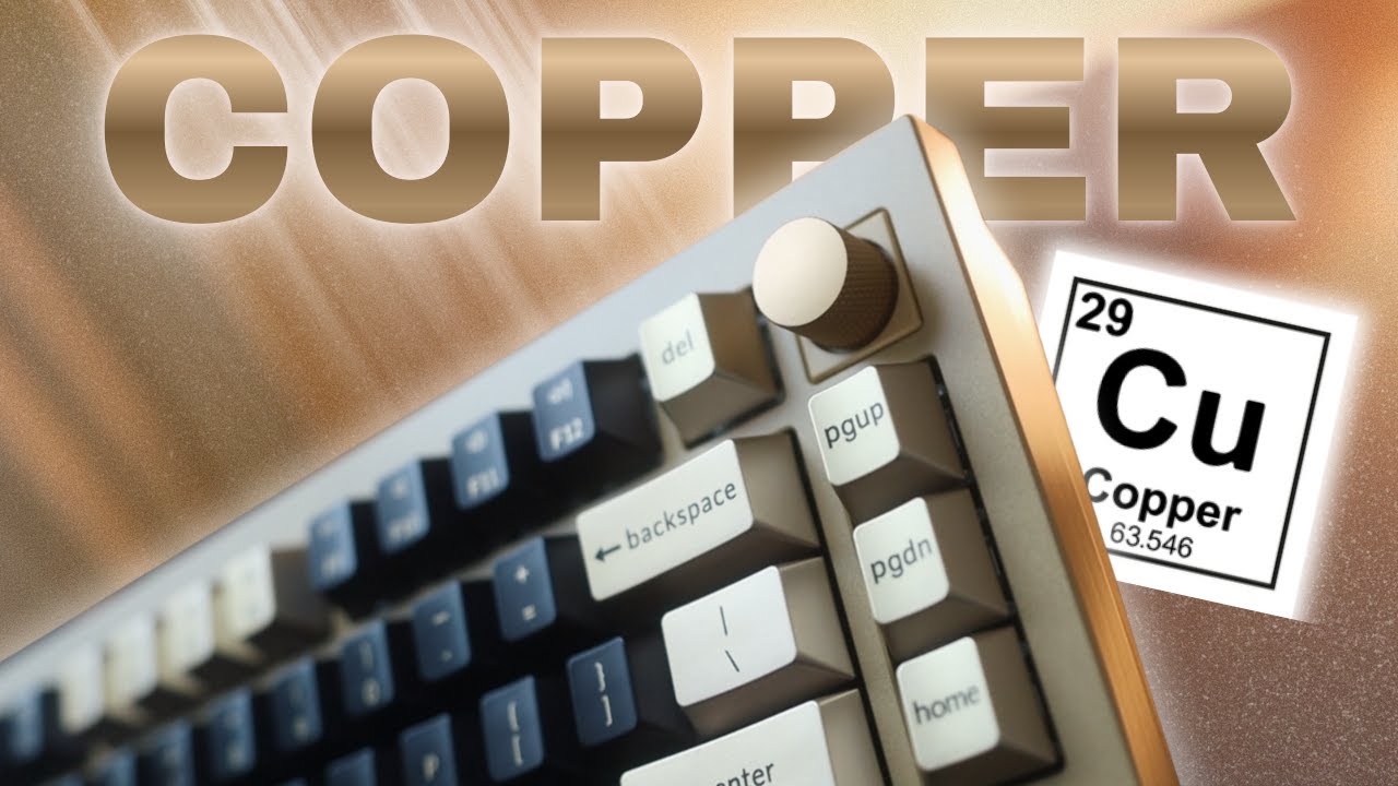 Keychron Copper The Heaviest Keyboard I've Ever Seen! | Keychron Q1 HE Copper Edition ...