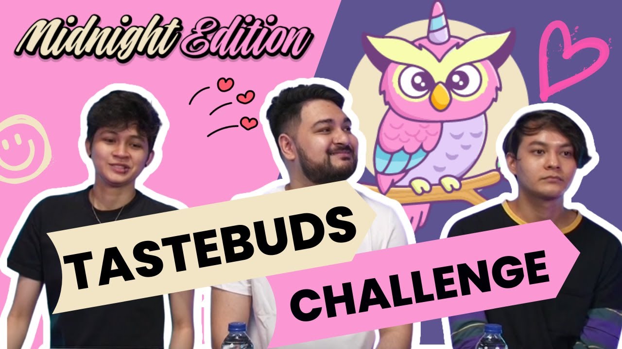 TASTEBUDS CHALLENGE Ep.2 | Midnight Edition Singapore