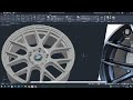 bmw wheel model in autocad