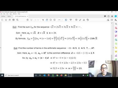 $10.2 Arithmetic Sequences