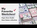 MY FAVORITE SKETCHES! | Paper Rose Studio | Dear Emma