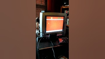 Test video for Atari 2600 no right game in demo