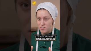 Ex-Amish social media influencer recalls secretly sneaking romance novels #shorts