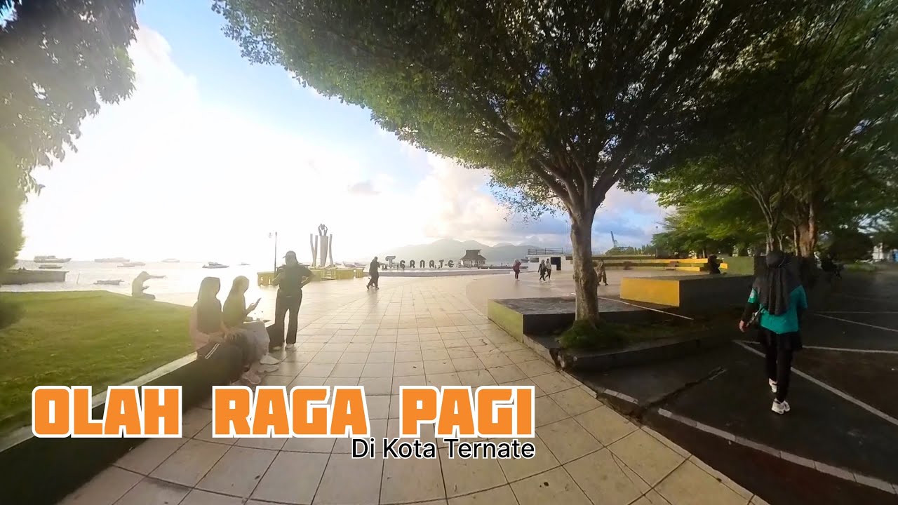 OLAHRAGA PAGI DI TERNATE (CAR FREE DAY)
