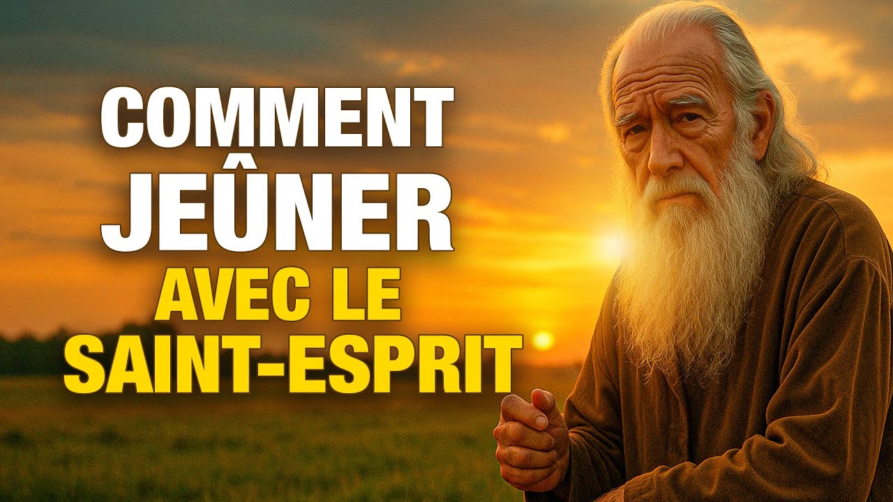 Le Saint-Esprit t’apprend à jeûner pour toucher le cœur de Dieu