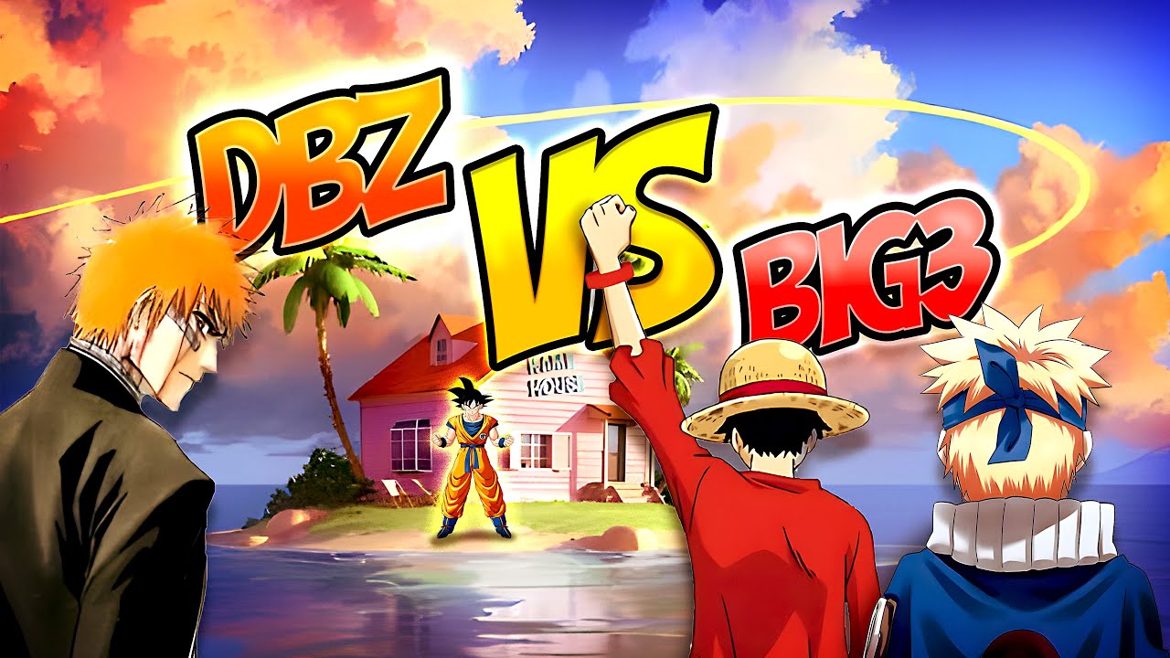 Big 3 Vs DBZ  | How Far Would The Big 3 Get In Dragon Ball?