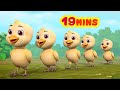 ஐந்து கோழி குஞ்சுகள் - Number Song & much more | Tamil Rhymes for Children | Infobells