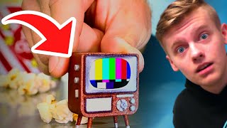 Is This The Smallest TV Ever? | Dude Perfect Reaction