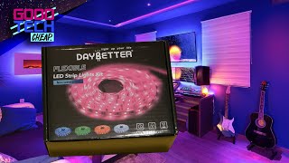 Unboxing and Installing 在 Daybetter 在 50ft Led Strip Lights with WiFi App Control : Good Tech Cheap