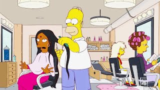 Homer opens a hair salon