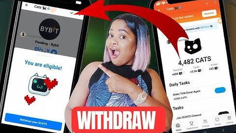 CATS AIRDROP WITHDRAWAL: YOU ARE NOT ELIGIBLE SOLUTION //CONNECT AND WITHDRAW CATS AIRDROP TO BYBIT