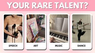 What's Your RARE TALENT? | Aesthetic Personality Quiz