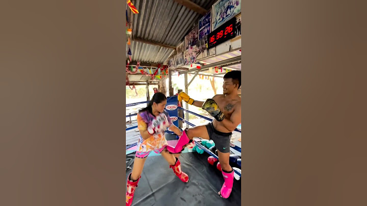 Rodtang And Aida Sparring