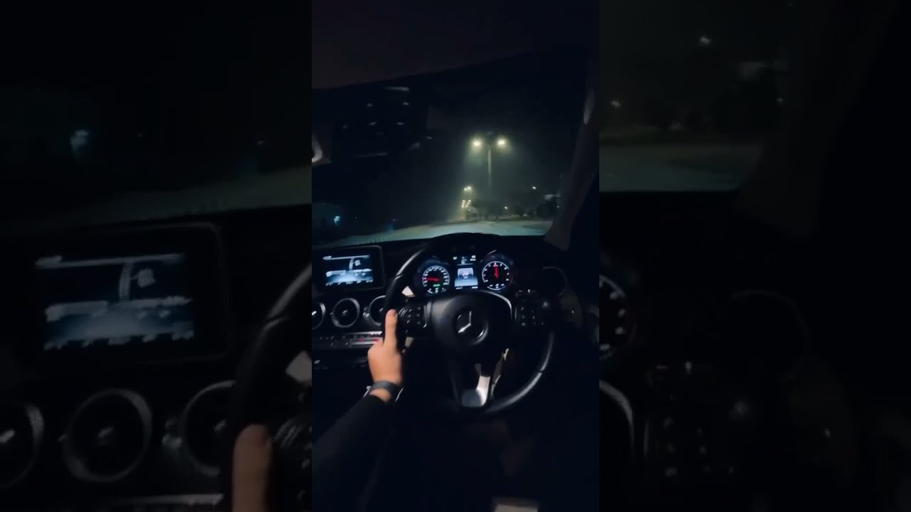 Mercedes Driving Status 🔥 Benz Driving Video 🔥🖤 shorts mercedes 