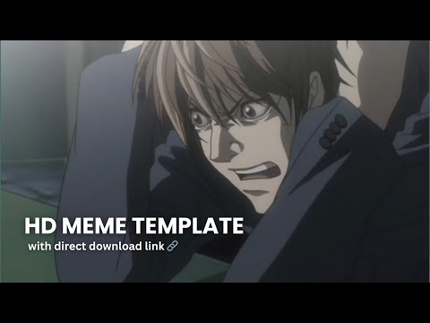 Damn It He Got Me Death Note Meme Template 