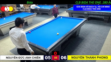 Nguyễn Đức Anh Chiến - Nguyễn Thanh Phong.GIẢI BIDA 3 BĂNG VÔ ĐỊCH TP. HỒ CHÍ MINH 2019