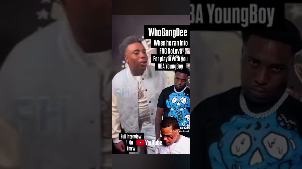 WhoGangDee Interview Speaks On Fng No Love Situation 👀🔫