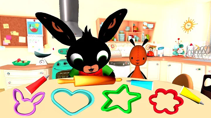 Bing Baking Play and Decorate Colorful Cakes - Fun...