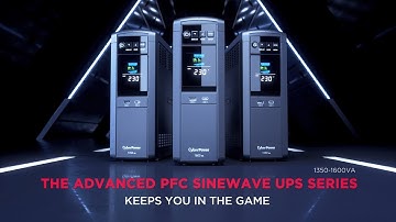 CyberPower New PFC Sinewave UPS (Gaming Ver.) Product Commercial Film - Schuko