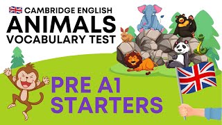 Pre A1 Fun for Starters - Animal vocabulary Cambridge English YLE Exams