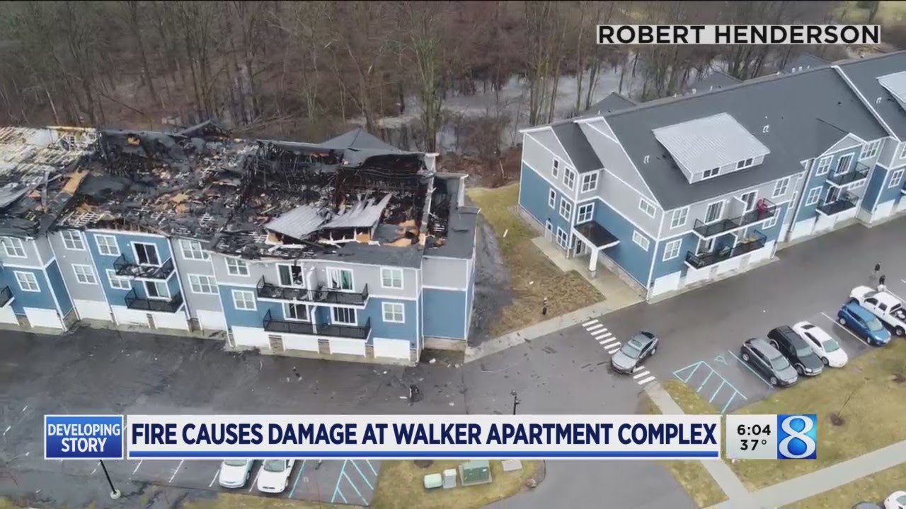 Apartment fire leaves residents without home - YouTube