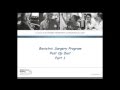 The Bariatric Surgery Program Post-Op Diet, Part 1