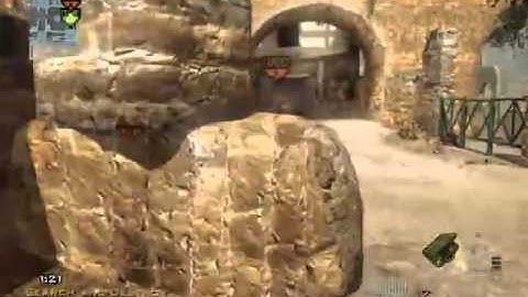 CRAZY MW3 Hitmarker!(2) Across Map!