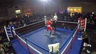 Peterborough | Ring 2 | Ultra White Collar Boxing | Caleb Hearns V Sarunas Genalevicius