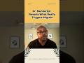 Dr. Munnerlyn Reveals What Really Triggers Migraine #migraine