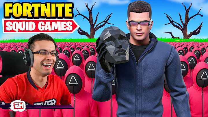 NickEh30 reacts to Squid Games in Fortnite!