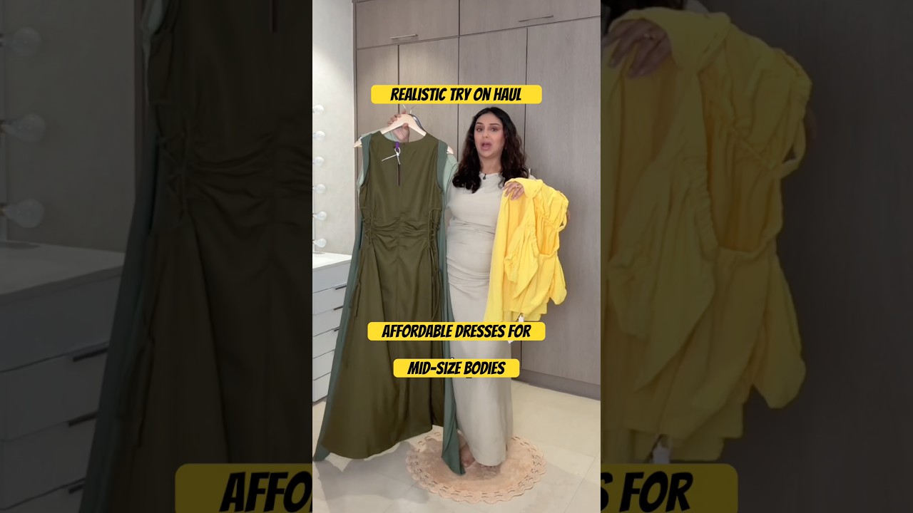 REALISTIC TRY ON HAUL, AFFORDABLE DRESSES FOR MID-SIZE BODIES & BIG CHESTS 