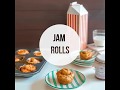 Breakfast jam rolls with prickly pear jam  kitchen therapy by kamini