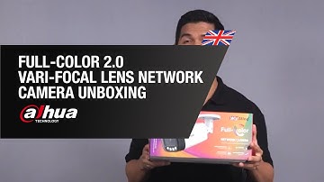 Full-color 2.0 Vari-focal Lens Network Camera Unboxing - Dahua Technology | By Demes