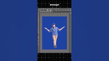 Dashed Stroke Outline Effect in Photoshop 🎨 | Stylish Subject Highlight