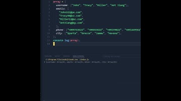 console.table JavaScript function ❤