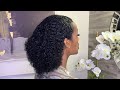 HOT HAIRSTYLE!!!!! QUICKEST HEATLESS hairstyle EVER