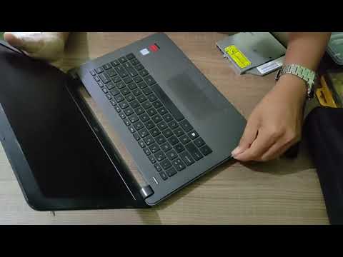 Laptop HP 240 G6 Upgrade SSD / Bongkar/ assembly
