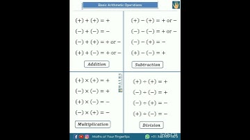 basic arithmetic operations