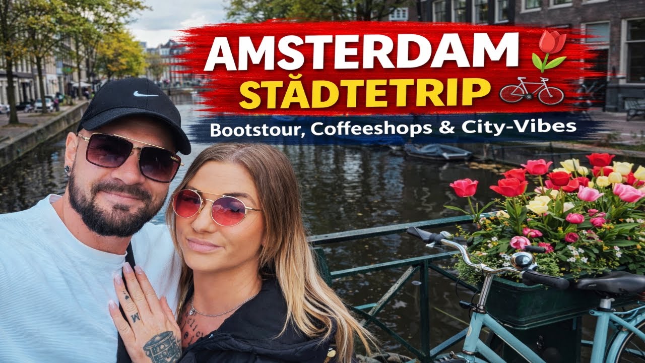 Amsterdam Städtetrip 🌷🚲 Bootstour, Coffeeshops & pure City-Vibes