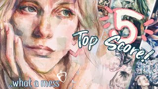looking back on my AP drawing portfolio ✧.* | top score 5 | portfolio tour, advice, and story time
