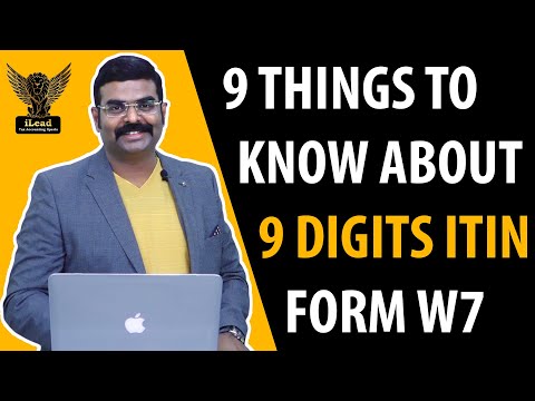9 Things to Know About 9 Digits ITIN - Mr. Nanda Kumar K V, EA CPB