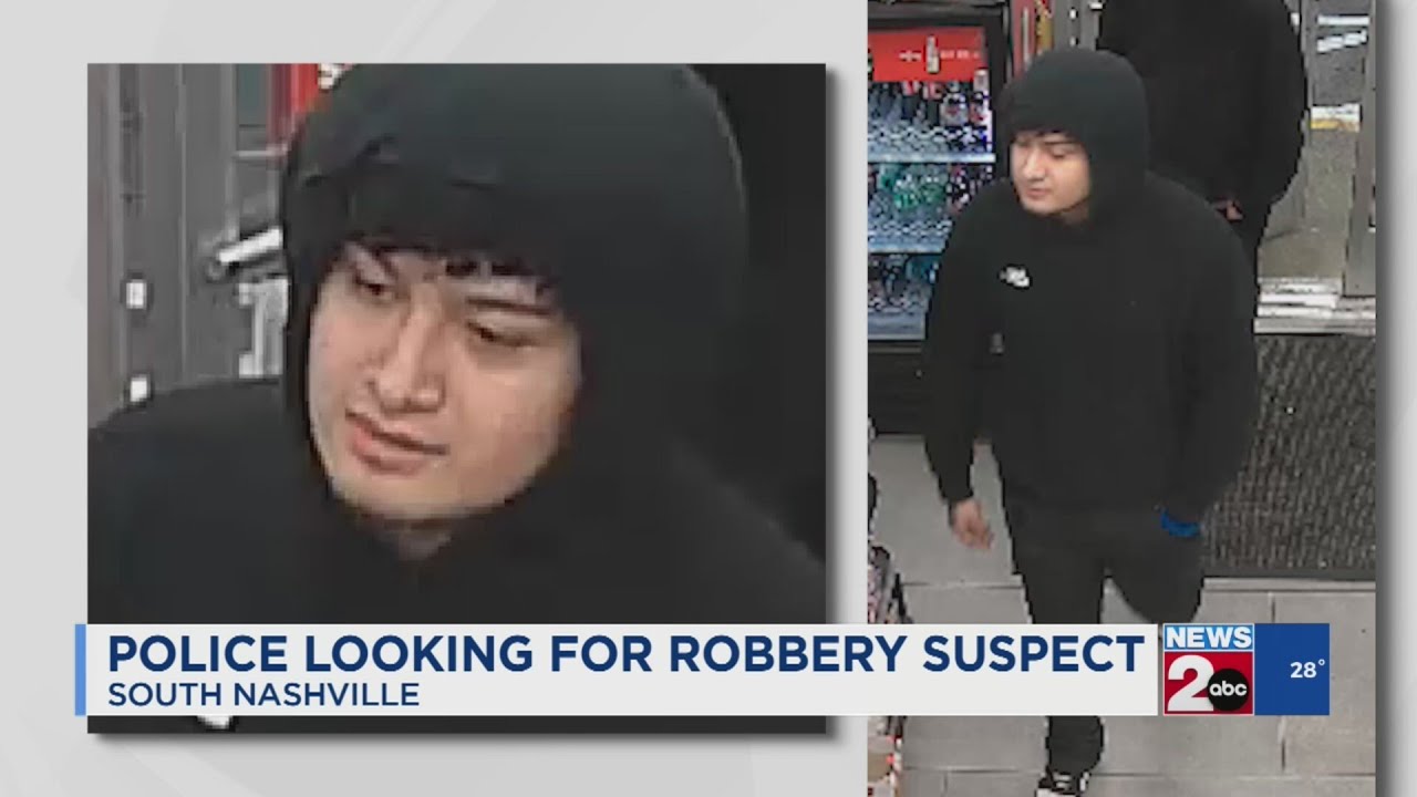 Police search for South Nashville robbery suspect - YouTube