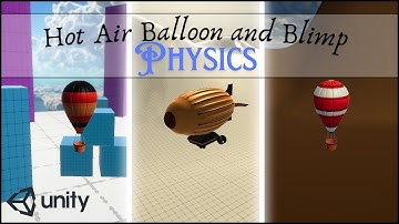Realistic Hot Air Balloon & Blimp Physics | Unity Asset Tool Showcase