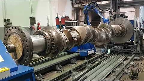 M/E CRANKSHAFT LASER CLADDING (HD)
