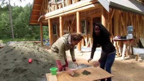 Sustainable Building Essentials: Failed Cob Floor Test