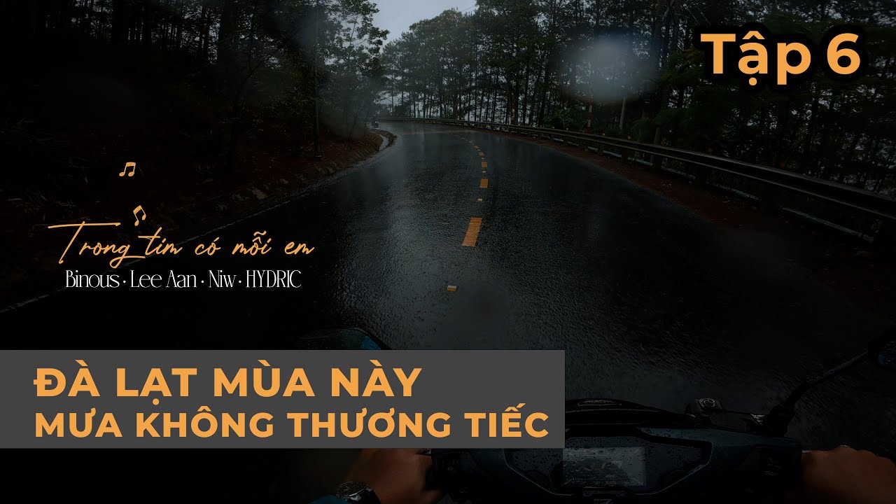 TRỜI MƯA KHÔNG THƯƠNG TIẾC Ở ĐÀ LẠT NHƯNG VẪN ĐI ĂN THỊT NƯỚNG NGON LÀNH | AIR BLADE 150 | TẬP 6