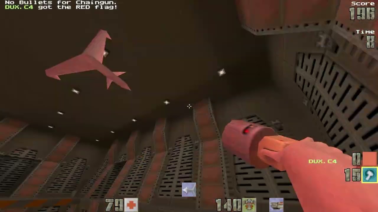 Quake 2 Capture the Flag - DUX vs DI map 1/2, 2003-2-24