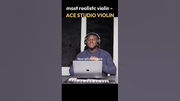 Realistic AI Violin? Testing the ACE Studio Plugin